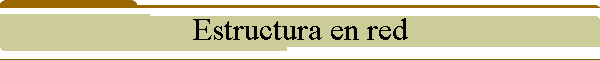 Estructura en red