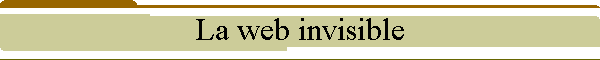 La web invisible