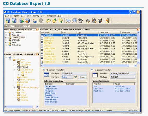 CD Database Expert