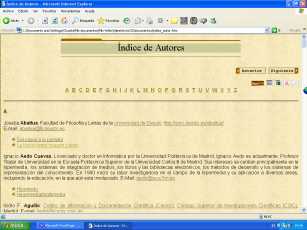 ndice autores