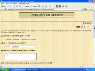 opina sobre hipertexto