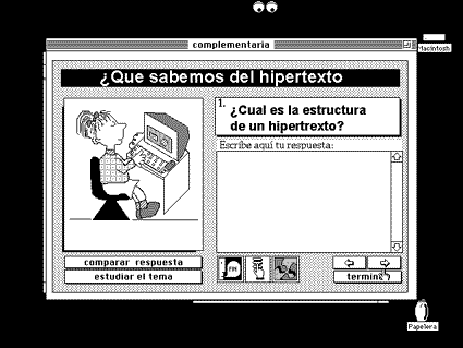 interfaz de un sistema de hipertexto autonomo