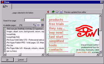 Vista de HyperPublish