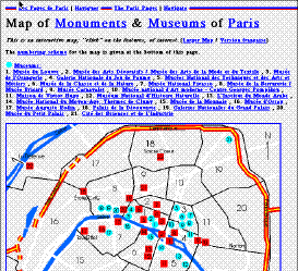 Mapa cliclable de Pars