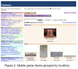 metadatos facetados para imagenes